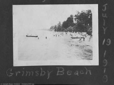 Grimsby Beach - 1919