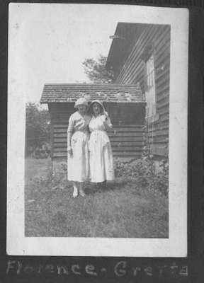 Florence and Gretta - 1922