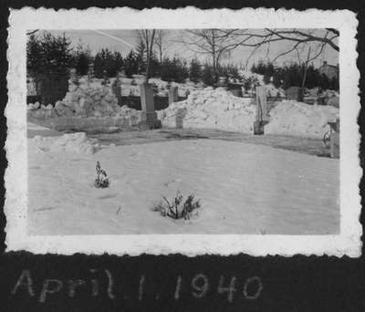 Vineland Cemetery 1940