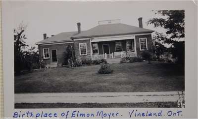 Elmon Moyer Birthplace