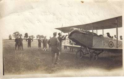 Royal Flying Corps  -  Biplane Take-off