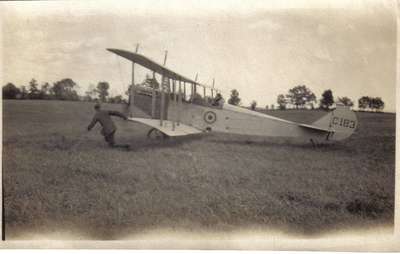 Royal Flying Corps  - Biplane Take-Off