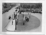 Royal Visit, 1939 - King George VI inspects R.C.R. at C.N.R. Station, London, Ontario