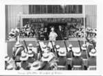 Royal Visit, 1939 - King George VI and Queen Elizabeth with Rt. Hon. MacKenzie King and London Mayor Allan Johnston at C.N.R. Station, London, Ontario