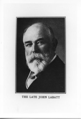 Portrait of John Labatt, London, Ontario