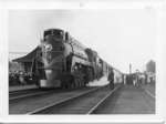 Royal Visit, 1939 - Royal Train Arrives at Glencoe, Ontario (slightly wider view)