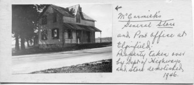 McCormick's General Store and Post Office, Elginfield, Ontario