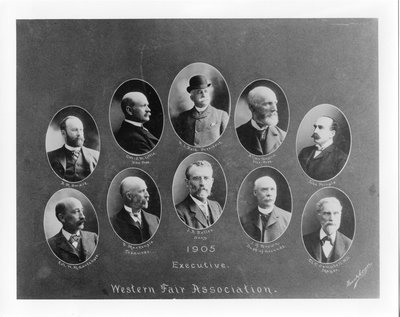 Western Fair Association Executive 1905, London, Ontario