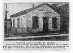 Fugitive Slave Chapel, London, Ontario