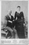 Portrait of an unidentified man and woman, Strathroy, Ontario