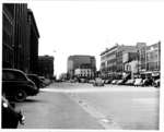 Dundas Street, looking west from a point just west of Waterloo Street, London, Ontario (photograph 1)