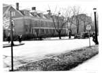 Queens Avenue at Clarence Street, looking southwest, London, Ontario