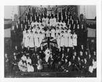Combined Choir and Instrumental Ensemble at Dundas Street Centre (Methodist) United Church, London, Ontario