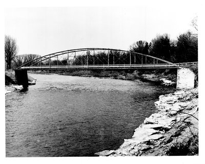 Looking northeast towards Blackfriars Bridge, London, Ontario