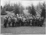 Water Commissioners, City Council and Officials Present for Switching on Hydro Electric Power, Springbank Park, London, Ontario