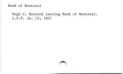 Bank of Montreal