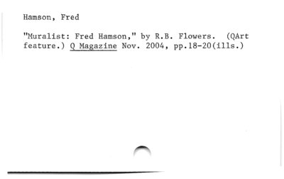 Hamson, Fred