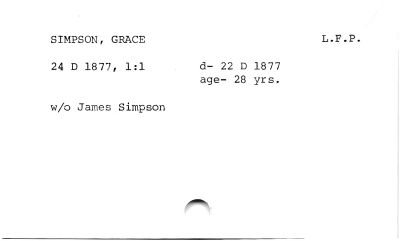 Simpson, Grace - L.F.P.