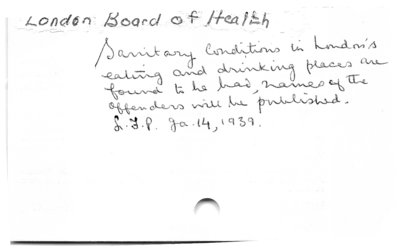 London Board of Health