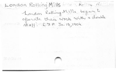 London Rolling Mills