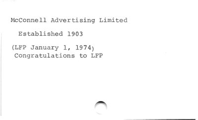 McConnell Advertising Limited