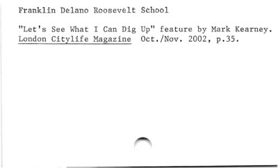 Franklin Delano Roosevelt School