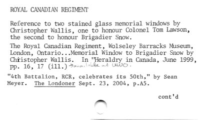 Royal Canadian Regiment