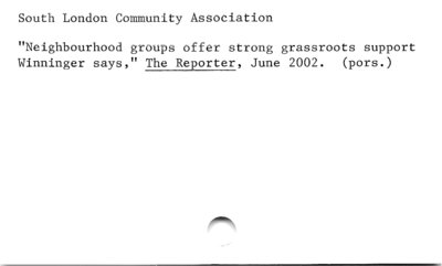 South London Community Association