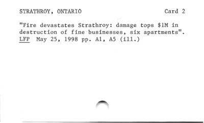 Strathroy, Ontario  Card 2