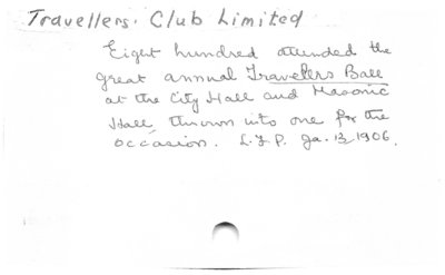 Travellers Club Limited