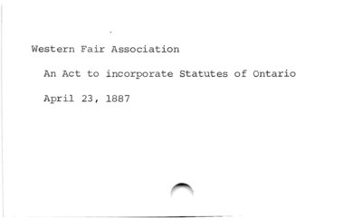 Western Fair Association