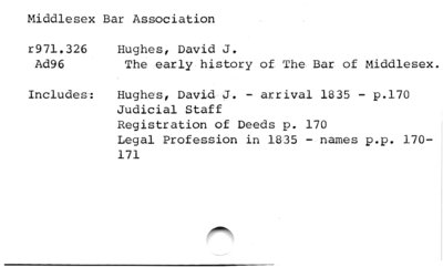 Middlesex Bar Association.