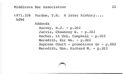 Middlesex Bar Association.
