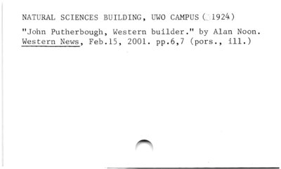 NATURAL SCIENCES BUILDING (1924).