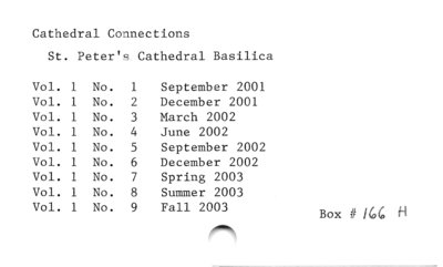 Cathedral Connections.