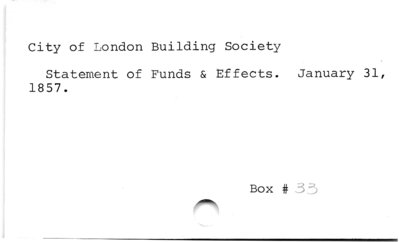 City of London Building Society.