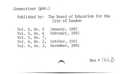 Connections (periodical).