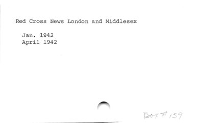 Red Cross News (London and Middlesex).
