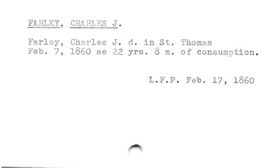 Charles J. Farley (death).