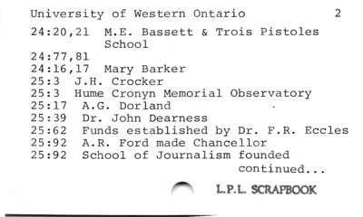 University of Western Ontario 2