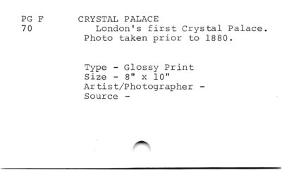 Crystal Palace.