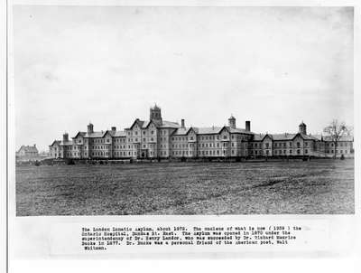 London Asylum for the Insane, London, Ontario