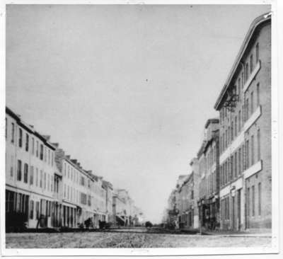 Dundas Street, looking east from Ridout Street, London, Ontario