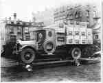 Delivery Truck Carrying McClary's Cooking Utensils in Cartons (Side View), London, Ontario