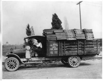 Delivery Truck for D. Joyes & Son, London, Ontario