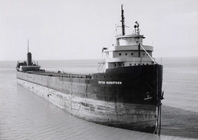 PETER ROBERTSON aground east of Jordan Harbour