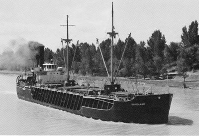 Sandland in Welland Canal