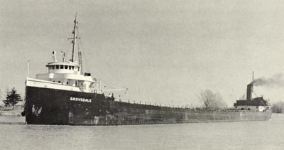 GROVEDALE (II) below Lock 2 in the Welland Canal