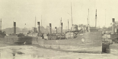 MAPLEHURST in winter quarters at Port Dalhousie