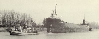 EDWARD S. KENDRICK downbound in the Welland Canal